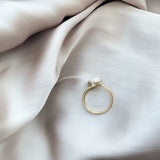 Cremation Crown Ring - 14k Gold Filled