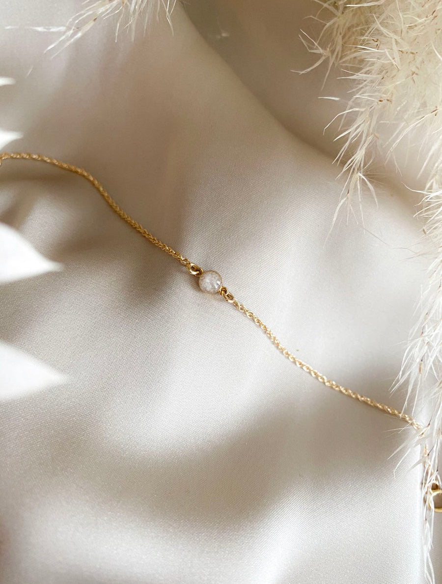 Memorial Ash Bracelet - High Quality 14/20 Gold Filled - Tarnish resistant - Made to last - cremation jewelry with pet ashes