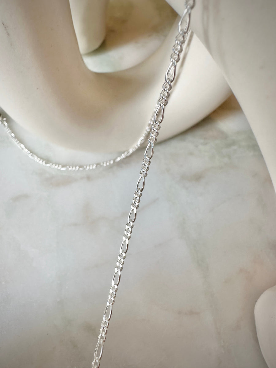 Figaro Necklace- Sterling Silver