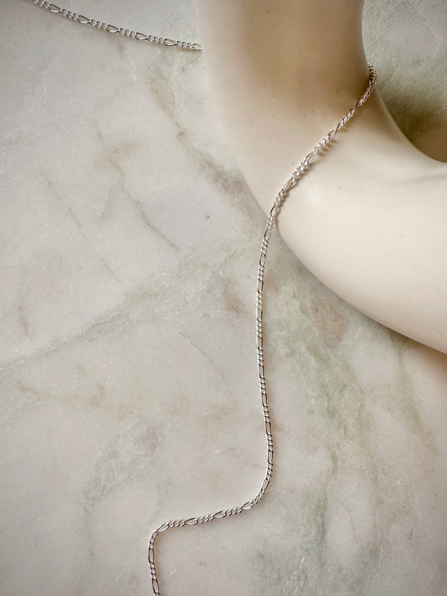Figaro Necklace- Sterling Silver